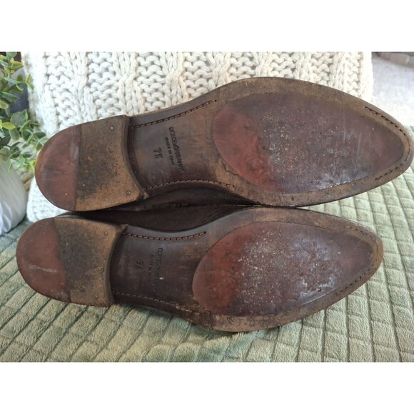 Dolce & Gabbana Men's Leather Brogue Shoes, Made In Italy.  Size US 11. - Picture 8 of 9